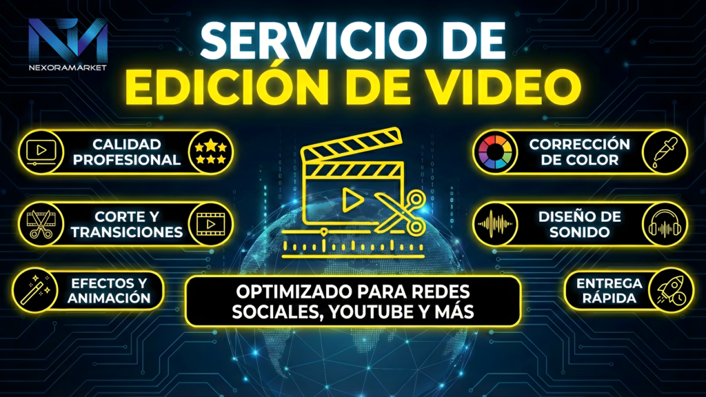 Servicio de edición de video